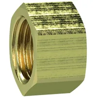 Riegler Verschlusskappe (Sechskant-Ausführung), G 3/8, SW 19, Messing