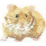Heritage Crafts Kreativset Heritage Kreuzstich Set Aida "Hamster (A)", (embroidery kit by Marussia)