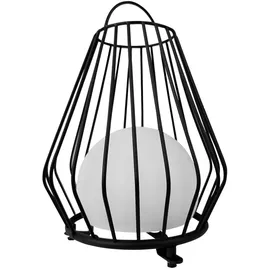 Dyberg Larsen Laterne LED lampe Außenbereich Garten Mittel Schwarz, Evesham, Dyberg Larsen,