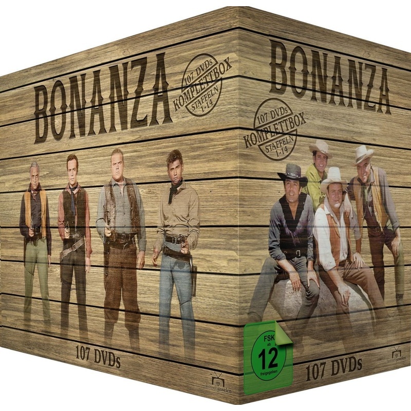 Bonanza - Komplettbox (Staffel 1 - 14) (DVD)