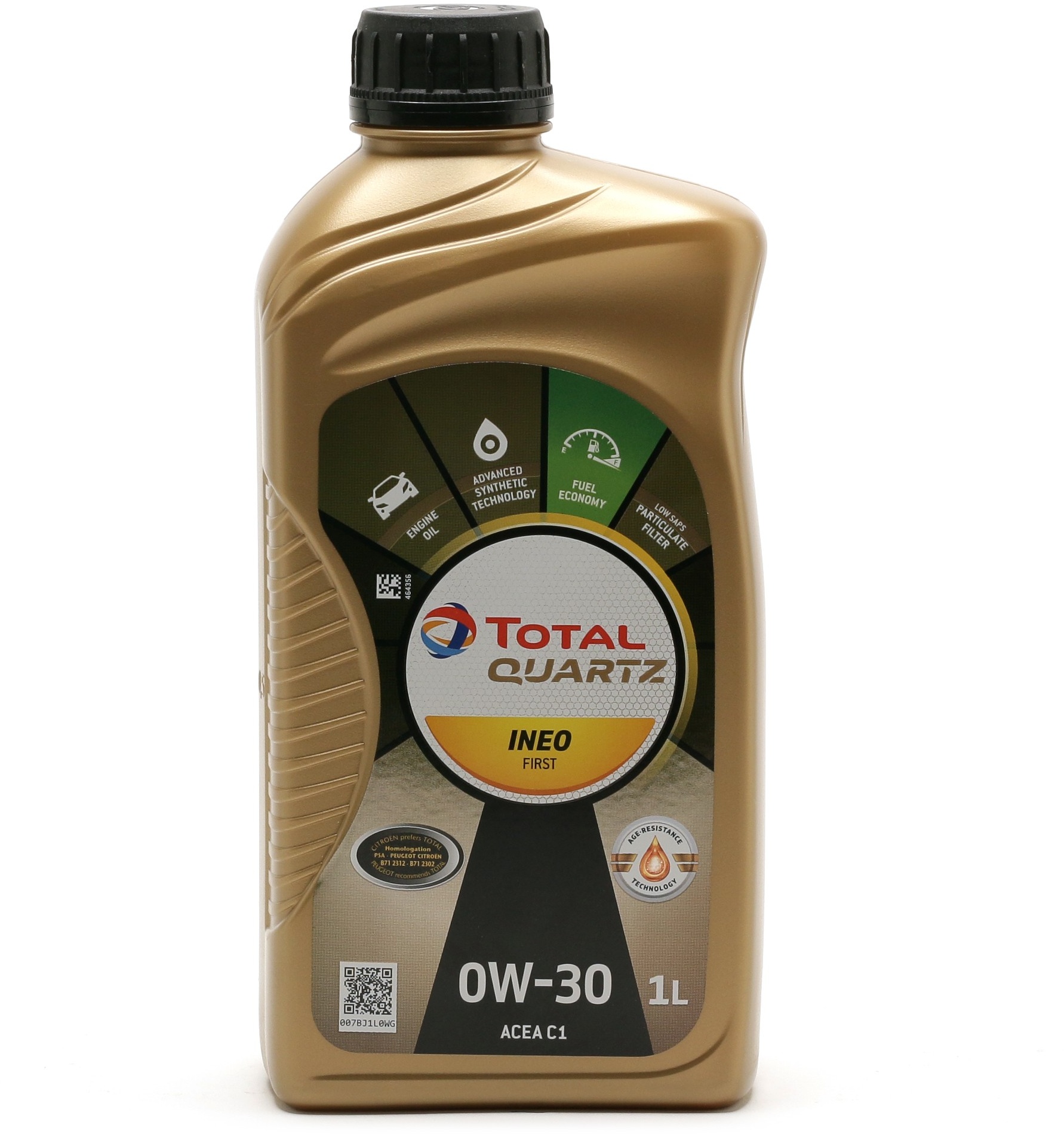 0W-30 Total Quartz Ineo First Motoröl 1 Liter