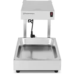 Professioneller Speisewärmer aus Edelstahl 600W – Kompakt, langlebig, optimale Warmhaltung – Equipementpro