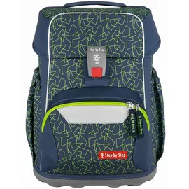 Step By Step Basis 4-tlg. Green Geometric