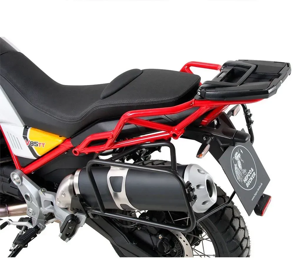 Hepco Becker Lock-it Moto Guzzi V 85 Tt 19-/travel 20 653554 00 01 Montage Seitenkoffer - One Size