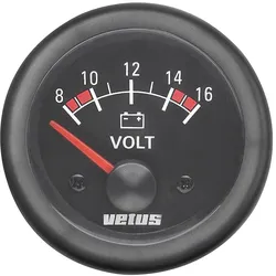 Vetus Voltmeter - beige