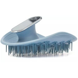 Manta Hair Brush Manta Blue with Mirror  (1 pc)