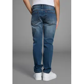Kidsworld Straight-Jeans Blau 134