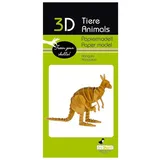 Fridolin 11623 3D-Papiermodell - Känguru