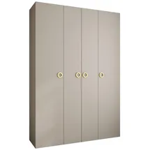 abiks möbel Drehtürenschrank COMO 170 x 245,5 x 50 cm Gold