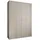 abiks möbel Drehtürenschrank COMO 170 x 245,5 x 50 cm Gold