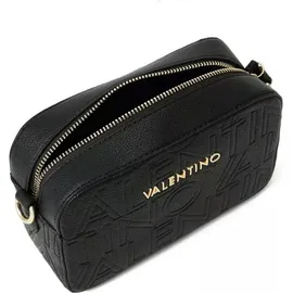 Valentino Pansy Umhängetasche Kunstleder Black