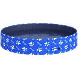 PawHut Hundepool Faltbar Wasserbecken für Hunde und Katzen Ø160 x 30H cm