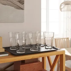 Gläser 6er-Set, 415 ml, robust und stapelbar