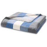 BIEDERLACK Plaid Wohndecke | Interlocked - 150 x 200