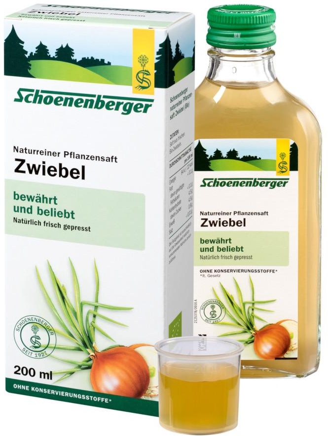 Preisvergleich Produktbild Schoenenberger Naturreiner Pflanzensaft Zwiebel