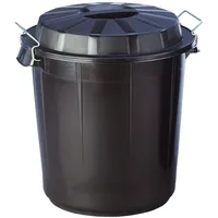Denox 13250.090 50l Mülleimer - Black - One Size