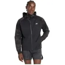 New Balance wasserdichte jacke new balance seasonal premium print schwarz herren - M