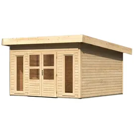 Karibu Perlsee 5 3,69 x 4,20 m Beige