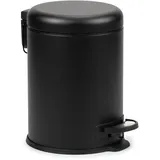 Tatay Badezimmer Mülleimer 5 l Schwarz
