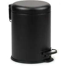 Tatay Badezimmer Mülleimer 5 l Schwarz
