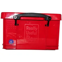 Really Useful Box Aufbewahrungsbox 9,0 l rot 39,5 x 25,5 x 15,5 cm