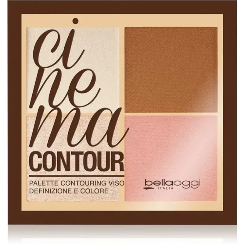 bellaoggi Cinema Contour Palette mit Kontur- und aufhellenden Schatten 12.5 g