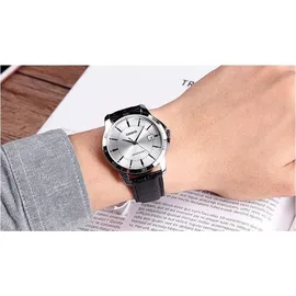 Casio MTP-V004L-7A Leder 40 mm 7A