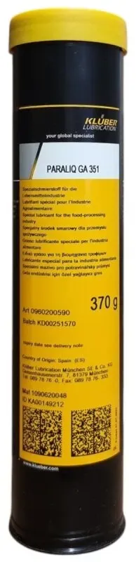Klüber PARALIQ GA 351, 370g Kartusche