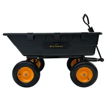 Westmann Prakta L Gartenwagen schwarz