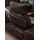 W.Schillig Eckcouch Leder 3-Sitzer Braun