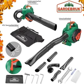 Gardebruk Laubsauger, Laubbläser, Häcksler Benzin 1 PS