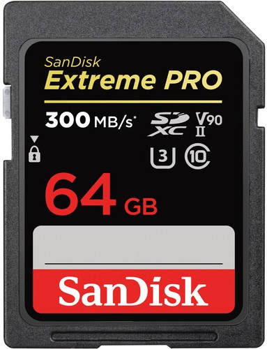 SANDISK SDXC-Card 64GB Extreme Pro UHS-II 64GB (300MB/s)