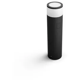Philips Sockelleuchte Kunststoff 40,0 cm inkl. LED 350 lm schwarz