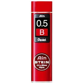 Pentel Feinminen-Bleistiftminen B 0,5 mm Schwarz, 40 St.