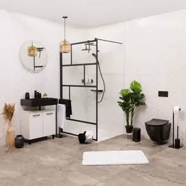 Primaster Prag mit WC-Sitz Schwarz matt