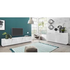 INOSIGN Sideboard INOSIGN "PING", weiß (weiß hochglanz), B:162,5cm H:86cm, Sideboards, Sideboard, Breite 162,5 cm