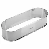 Westmark ovale Backform, Ausziehbar, Rostfreier Edelstahl, Silber, 31352260,
