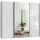 luma-home Schwebetürenschrank 22033 250 x 216 x 65 cm Weiß