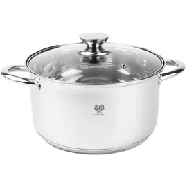 Karl Hausmann Topf-Set 6-tlg. Kochtopf + Glasdeckel + Deckel