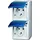 Busch-Jaeger CEE 7/3 2P+E 250 V 16 A Blau/Weiß