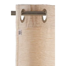 Wirth Vorhang WIRTH "B-Holmsund" Gr. 3, beige (natur), B:132cm H:180cm, Chenille, Polyacryl, Gardinen