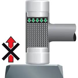 Gedore KOMBI-PLUS R Hammer, mit Holzgriff, Schon-/Schlosserhammer, Ø 35 mm, rückschlagfrei, Hickorystiel, 247 H-35