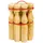 Gico Kegelspiel Kegel Set Bowling aus Holz Höhe 30 cm – 3019