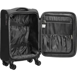 d & n Travel Line 9504 4-Rollen Cabin 55 cm / 35 l schwarz