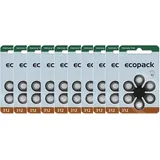 Varta 10x ecopack Gr. 312 Hörgerätebatterien 6er Blister Braun 1,4V 24607726406
