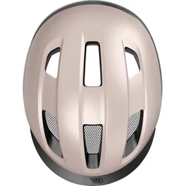 ABUS Fahrradhelm Purl-Y ACE mit LED-Licht – geeignet Fahrten auf E-Bike und S-Pedelec – Trendiger NTA-Schutzhelm für Erwachsene und Jugendliche – Beige, Größe M