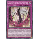 LDS2-DE120 - Erblühen der dunkelsten Rose - Common - DE - im Set mit Ultrapro Toploader - Yugioh