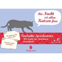 Singliesel GmbH Verdrehte Sprichwörter. Das lustige Quiz-Spiel für Senioren.