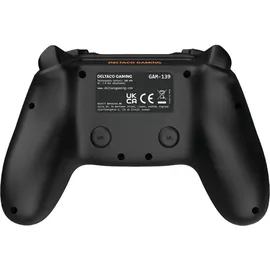deltaco DTG GAM-139 Controller schwarz PS4 / PC