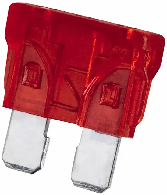 Flachsicherung Standard 19x13mm 10A Rot 25 Stk